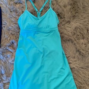 Athleta Blue ‘Shorebreak’ Swim Dress Size XS